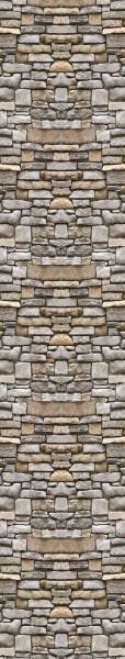 Papel de Parede Adesivo Lavável Pedra 3D Mosáico 18m - 5