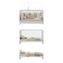 Ver imagem 4 de Berço 3 em 1 com Colchão Incluso Multimóveis Mp0527gc Branco