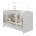 Ver imagem 2 de Berço 3 em 1 com Colchão Incluso Multimóveis Mp0527gc Branco