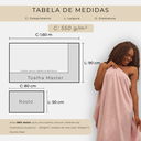 Ver imagem 2 de Jogo de Toalha Banhão Master 100% Algodão 4 Peças Gramatura 550 Verde Ice/rosa Cravo