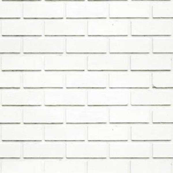 Papel de Parede Adesivo Lavável Tijolo Branco 18m - 1