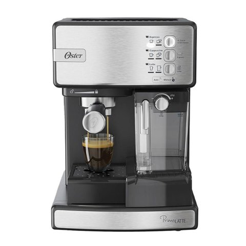 Cafeteira Espresso Oster Nova Primalatte Inox 220v