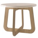 Ver imagem 1 de Mesa de Centro para Sala de Estar 59 Cm 4551 Off White Carvalho Arly Off White Carvalho