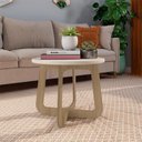 Ver imagem 7 de Mesa de Centro para Sala de Estar 59 Cm 4551 Off White Carvalho Arly Off White Carvalho