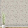Papel De Parede Geométrica Cinza Rosê Dourado Efeito 3d Sala Quarto 12m - 1