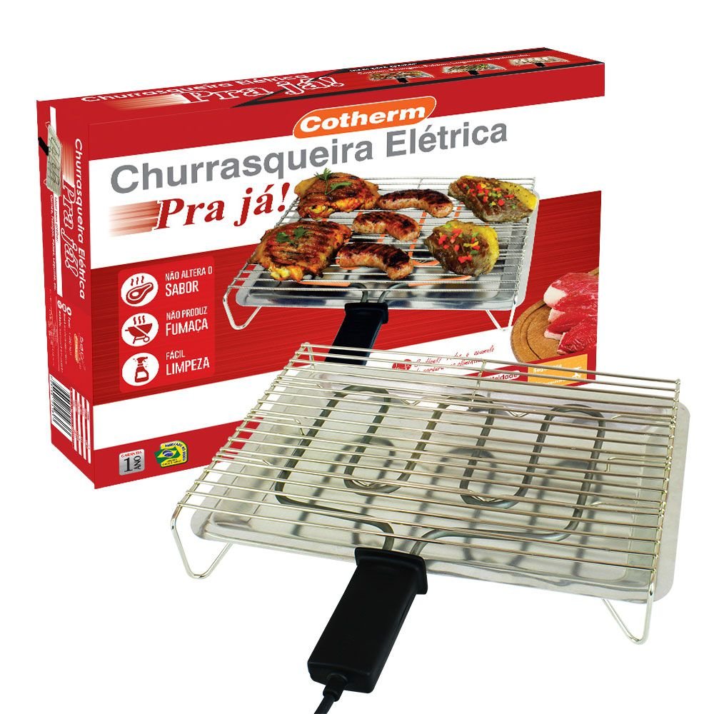 Churrasqueira Elétrica pra Já Cotherm 1181 - 1182 127 V - 1