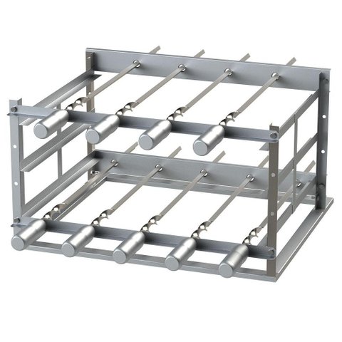 Suporte para Churrasqueira Itagrill com 9 Espetos Inox Itajobi