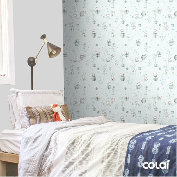 Papel de Parede Adesivo Lavável Coala 12m - 4