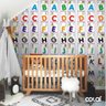 Papel de Parede Adesivo Lavável Letras Divertidas - 3