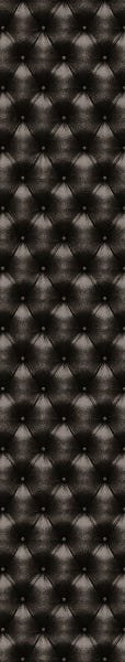 Papel de Parede Adesivo Lavável Capitone Preto 12m - 6