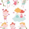 Papel de Parede Adesivo Lavável Cupido 9m - 1