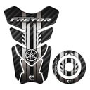 Ver imagem 1 de Kit Adesivo Protetor Tanque e Bocal Moto Yamaha Factor 2023-2024 Preto