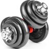 Maleta De Halter 20Kg Dumbbell Com Barra Ajustável Exercício - 1