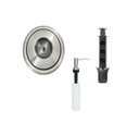 Ver imagem 1 de Kit Lixeira Embutir 5L + Torre de Tomada + Dosador Inox