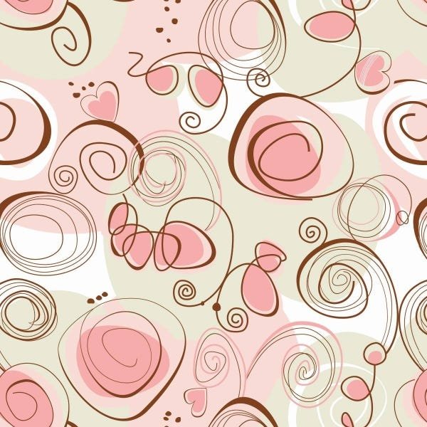 Papel De Parede Adesivo Lavável Abstrato 6m - 1