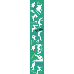 Papel De Parede Lavável Radical Fundo Verde 6m - 7