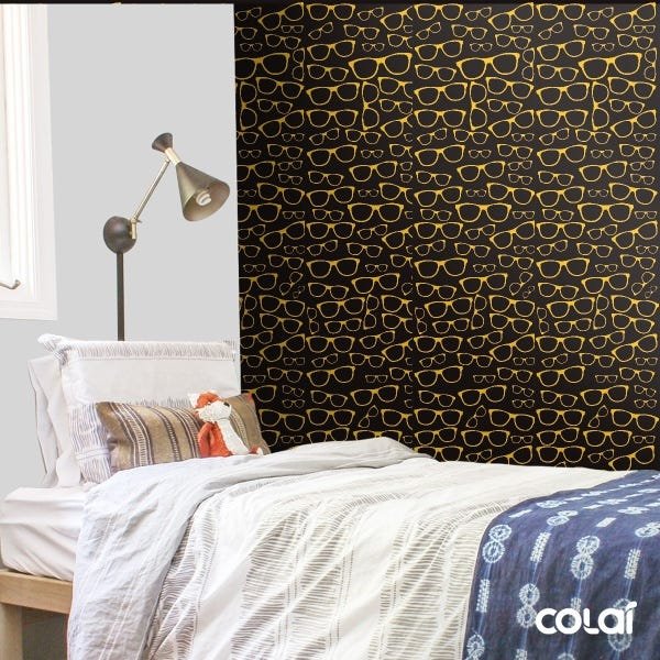 Papel De Parede Adesivo Lavável Corações E Flores 3m - 3