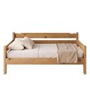 Ver imagem 1 de Sofá Cama Solteiro Madeira Maciça Reforçado Sofá-Cama Luxo