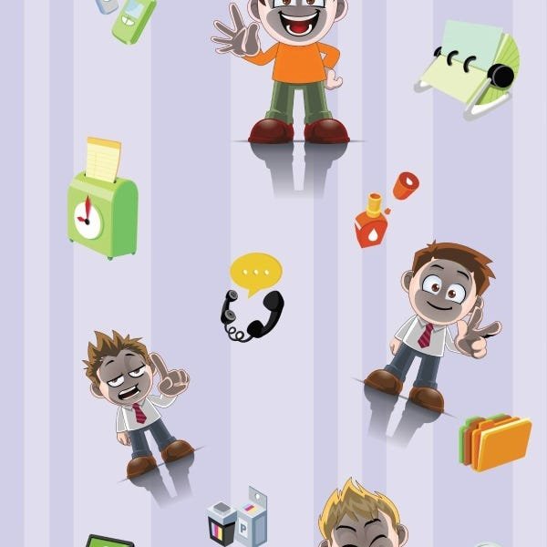 Papel De Parede Adesivo Lavável Sportes 3m - 1