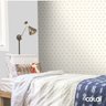 Papel de Parede Adesivo Lavável Coroas Douradas 18m - 3