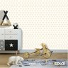 Papel de Parede Adesivo Lavável Coroas Douradas 18m - 5