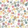 Papel De Parede Lavável Flores Com Fundo Branco 18m - 1