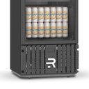 Ver imagem 5 de Cervejeira Expositora Porta Vidro 400L VCCE400PVPP Preta 220V Refrimate Com Chopeira 3,5L