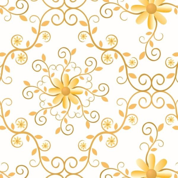 Papel De Parede Adesivo Lavável Pingos De Ouro 15m - 1