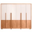 Ver imagem 3 de Guarda Roupa Roupeiro Casal 6 Portas Cloe Caemmun