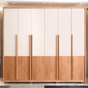 Ver imagem 2 de Guarda Roupa Roupeiro Casal 6 Portas Cloe Caemmun