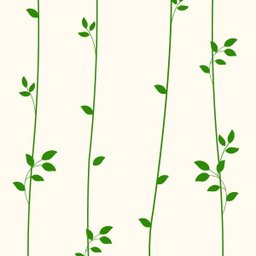 Papel De Parede Adesivo Lavável Folhas Verdes-Olivas 15m - 1