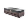 Bicama Box Solteiro Courino Linho 88x188x28 Cm com Colchão Dual Firm Espuma Ecoflex - 5