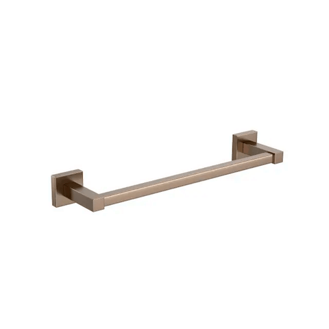 Porta Toalha Barra Quadratta Corten Matte 300mm - Deca Deca Metais