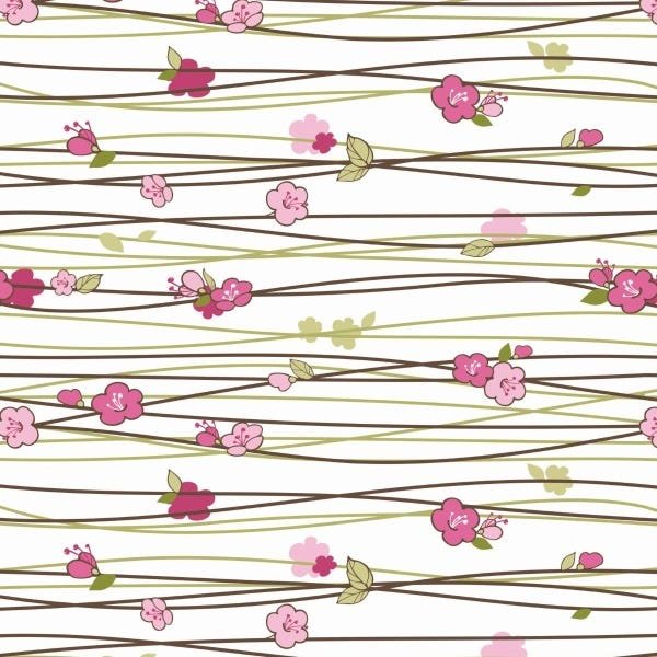 Papel De Parede Adesivo Lavável Orquídeas 15m - 1