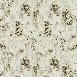 Papel De Parede Lavável Flores Sombreadas Vintage 9m - 1