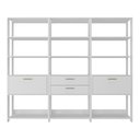 Ver imagem 7 de Guarda-roupa Closet Modulado Texas 2 Portas 2 Gavetas 219cm Multimóveis Mp4793 Branco