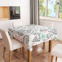 Ver imagem 1 de Toalha de Mesa Quadrada 4 Lugares Pizza Fatias e Temperos