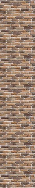 Papel de Parede Lavável Tijolo Irregular de Barro 9m - 5
