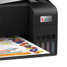 Impressora Multifuncional Jato de Tinta Epson Ecotank L3210 Colorido USB - 3 Impressora Multifuncional Jato de Tinta Epson Ecotank L3210 Colorido USB - 3