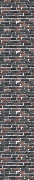 Papel de Parede Adesivo Lavável Tijolo Queimado 3D 18m - 5