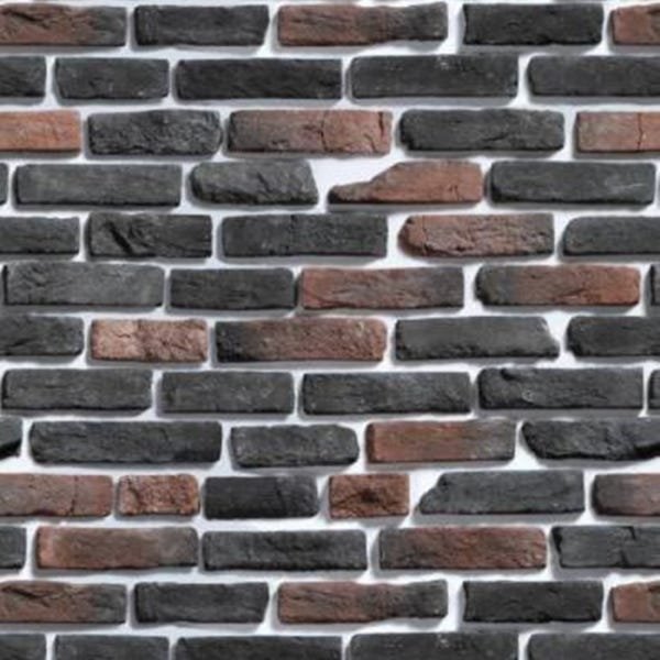 Papel de Parede Adesivo Lavável Tijolo Queimado 3D 18m - 1