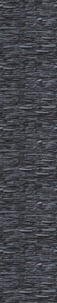 Papel de Parede Adesivo Lavável Pedra Goiás 3D Escura 18m - 5