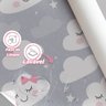 Papel De Parede Quarto Bebê Infantil Chuva De Amor 3m - 2