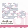Papel De Parede Quarto Bebê Infantil Chuva De Amor 3m - 4
