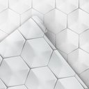 Ver imagem 4 de Papel de Parede 3d - Hexágono 3d 4 Arte Destaque 3 Metros