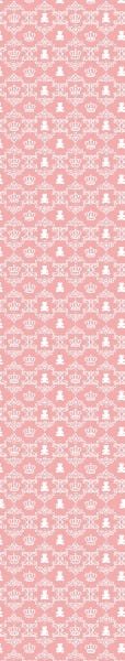 Papel de Parede Adesivo Lavável Ursinhos e Coroas Rosa - 5