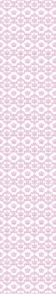 Papel de Parede Adesivo Lavável Coroas Rosê - 5