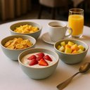Ver imagem 6 de Kit 6 Bowls Melamina Tigela 600ml Cinza Class Wolff Cumbucas Sobremesas Porções