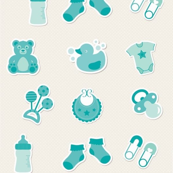 Papel de Parede Adesivo Lavável Pato Verde 9m - 1