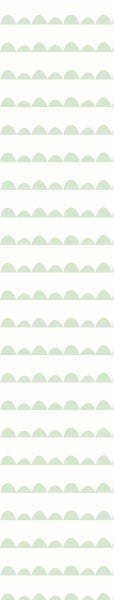 Papel de Parede Adesivo Lavável Verde Oval 9m - 5